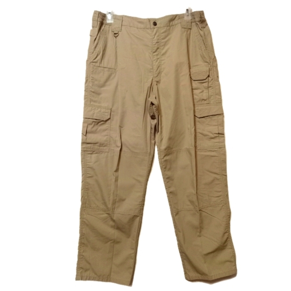 5.11 Tacticals Other - 5.11 Khaki Tactical Cargo 90’s Work Pants High Rise Men 40x32 Tan Relax 8 Pocket